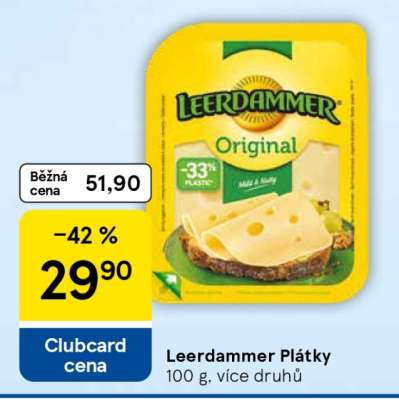 Leerdammer plátky