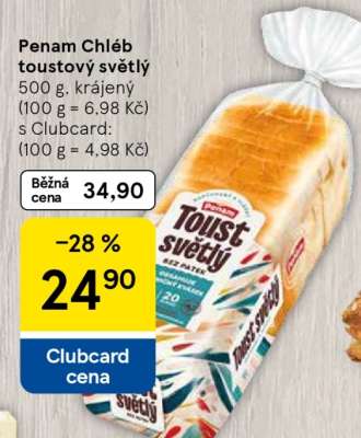 Penam Chléb toustový světlý