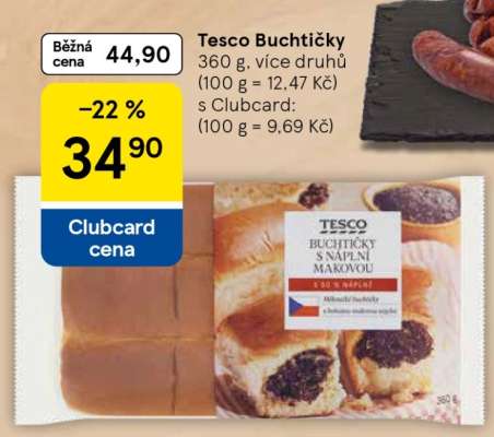 Tesco Buchtičky