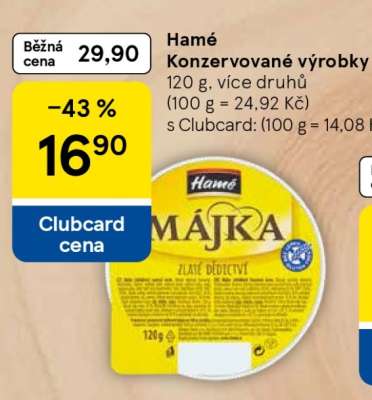 Hamé Konzervované výrobky