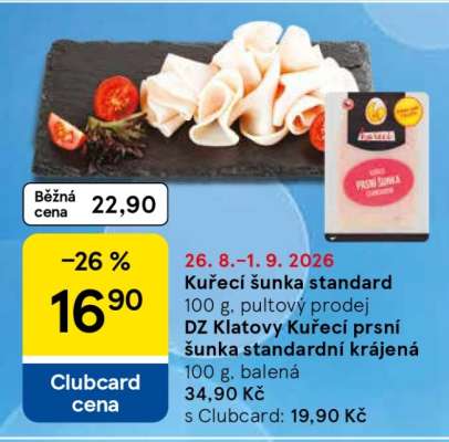 Kuřecí šunka standard,