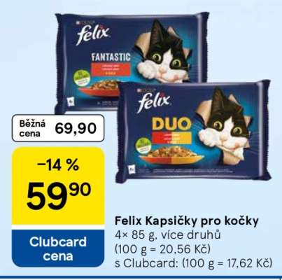 Felix kapsičky pro kočky