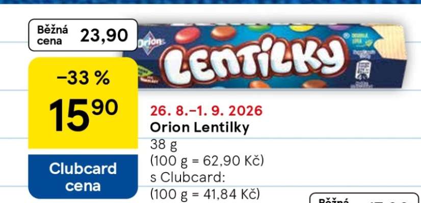 Orion Lentilky