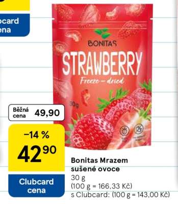 Bonitas Mrazem sušené ovoce