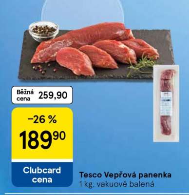 Tesco Vepřová panenka