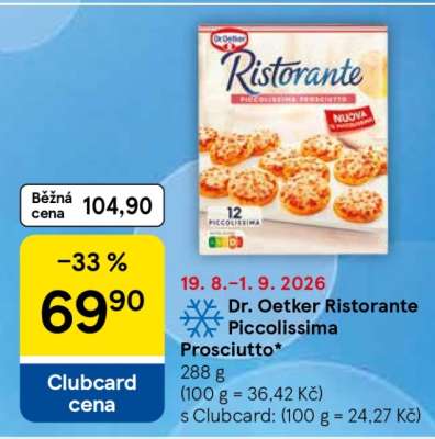 Dr. Oetker Ristorante Piccolissima Prosciutto