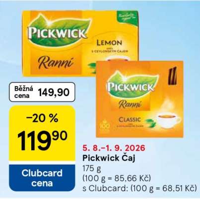 Pickwick čaj