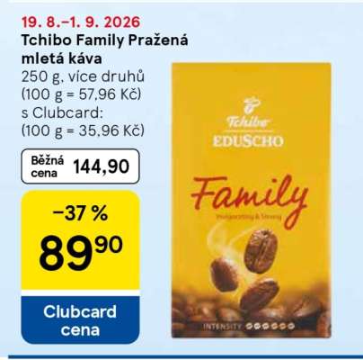 Tchibo Family Pražená mletá káva