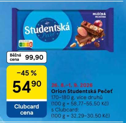 Orion Studentská pečeť