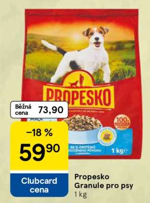 Propesko granule pro psy