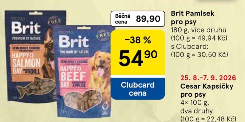 Brit Pamlsek pro psy
