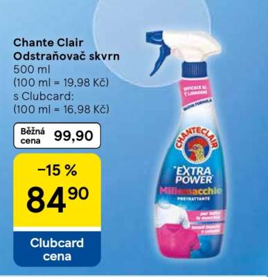 Chante Clair Odstraňovač skvrn