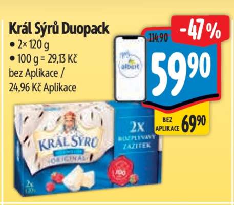 Král Sýrů duopack