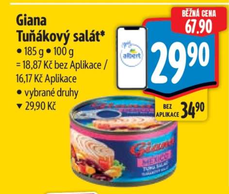 Giana Tuňákový salát