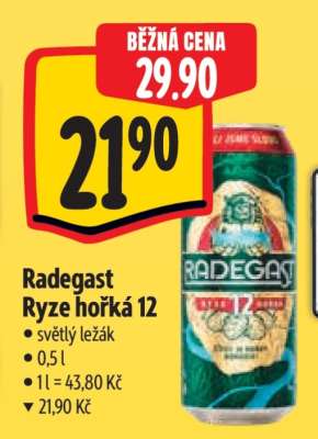 Radegast Ryze Hořká 12