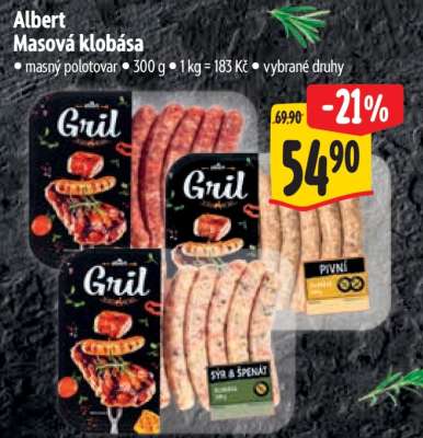 Albert Masová klobása