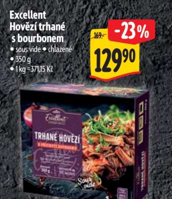 Excellent Hovězí trhané s bourbonem