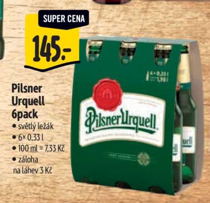 Pilsner Urquell 6pack