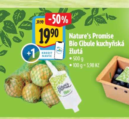 Nature's Promise Bio Cibule kuchyňská žlutá