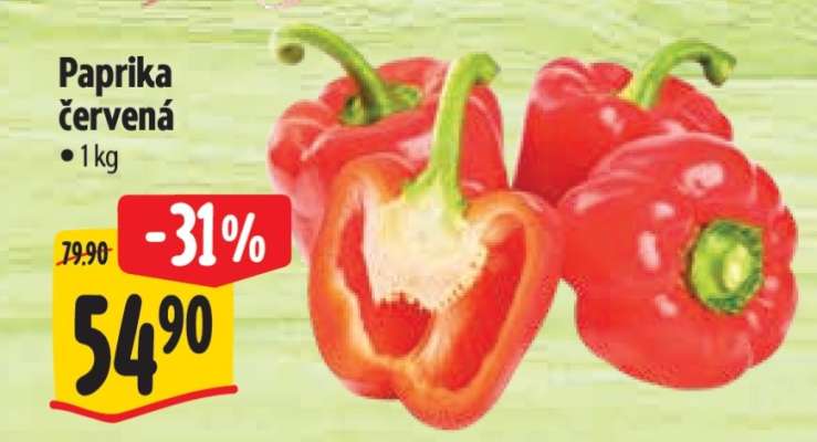 Paprika červená