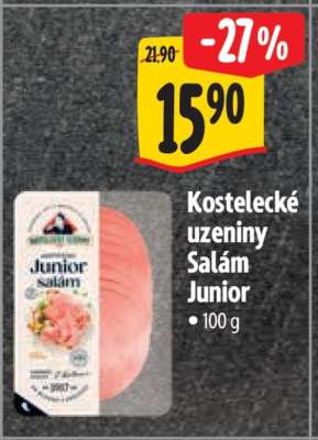 Kostelecké uzeniny Salám Junior