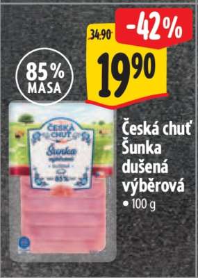 Česká chuť Šunka dušená výběrová