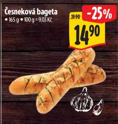 ČESNEKOVÁ BAGETA
