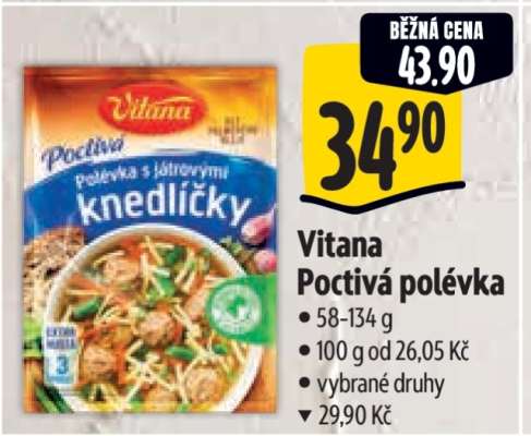 Vitana Poctivá polévka