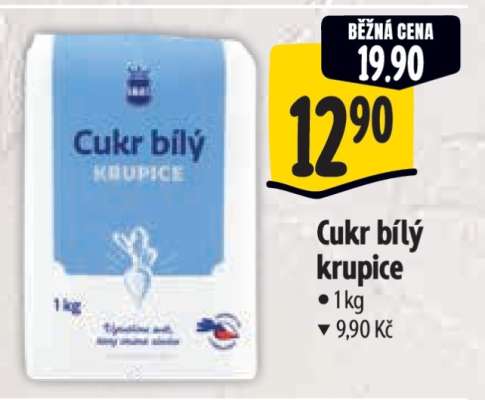 Cukr bílý krupice