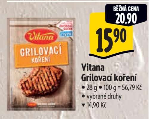 Vitana Grilovací koření