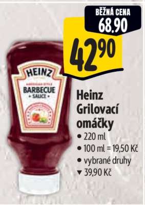 Heinz Grilovací omáčky