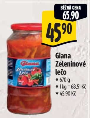 Giana Zeleninové lečo