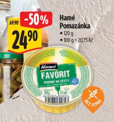 HAMÉ POMAZÁNKA
