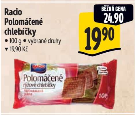 Racio polomáčené chlebíčky