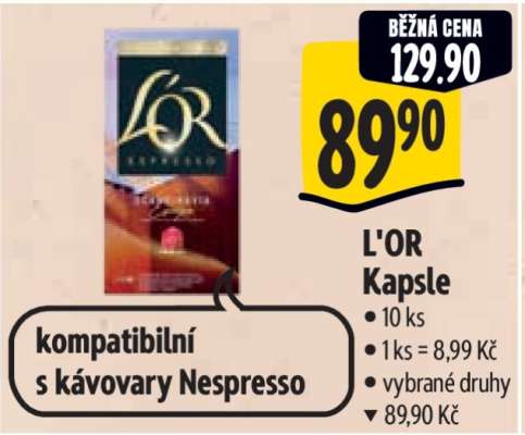 L’OR kapsle