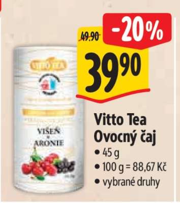 Vitto Tea Ovocný čaj