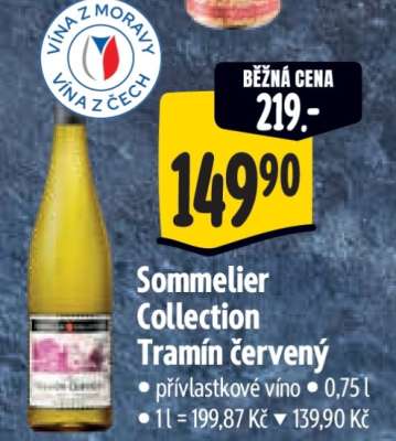 Sommelier Collection Tramín červený