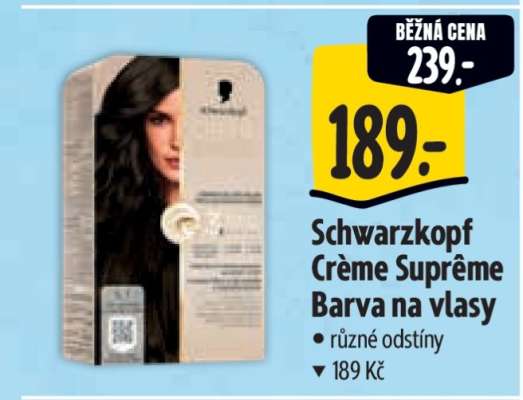 Schwarzkopf Creme Supreme Barva na vlasy