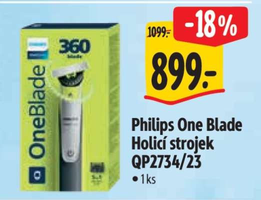 Philips One Blade Holicí strojek QP2734/23