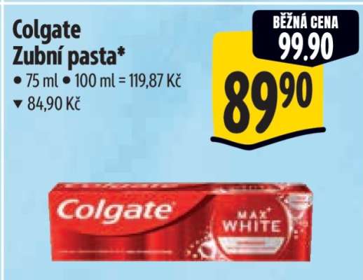 Colgate zubní pasta