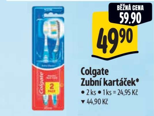 Colgate zubní kartáček**