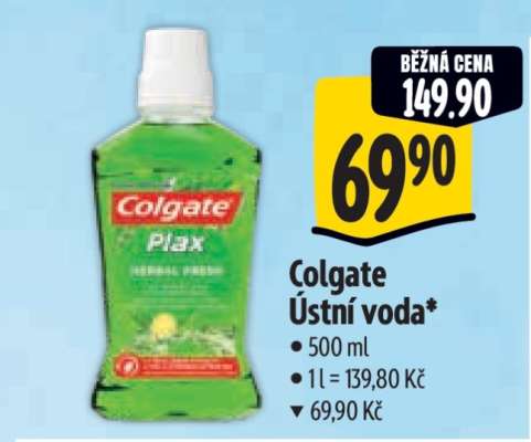 Colgate ústní voda**