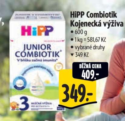 HiPP Combiotik kojenecká výživa