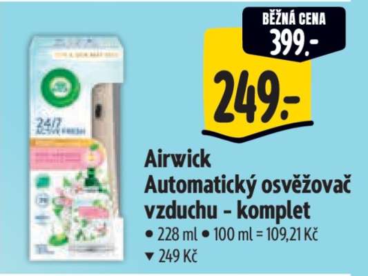 Airwick Automatický osvěžovač vzduchu komplet