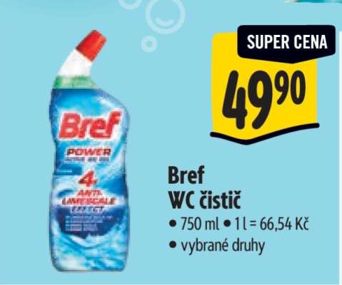BREF WC čistič