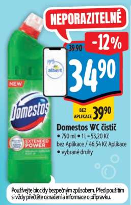 Domestos WC čistič