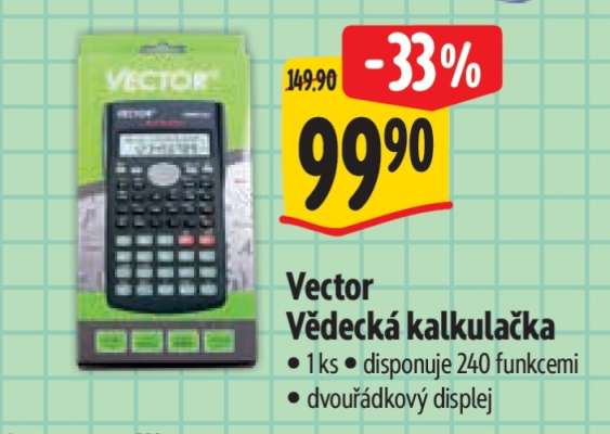 Vector Vědecká kalkulačka