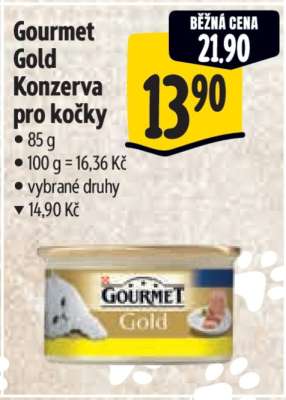 GOURMET GOLD Konzerva pro kočky