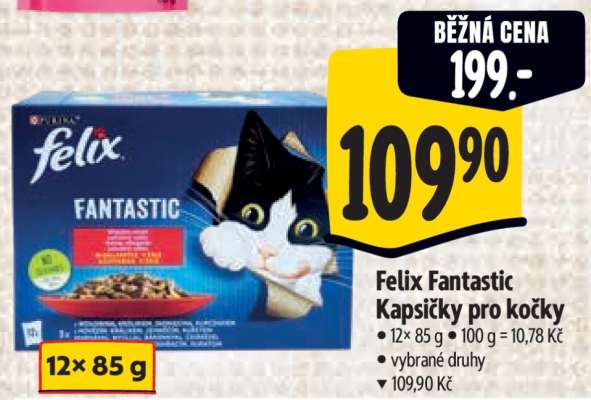 Felix Fantastic Kapsičky pro kočky