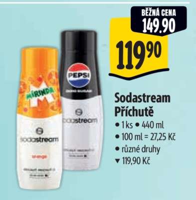 Sodastream Příchutě***